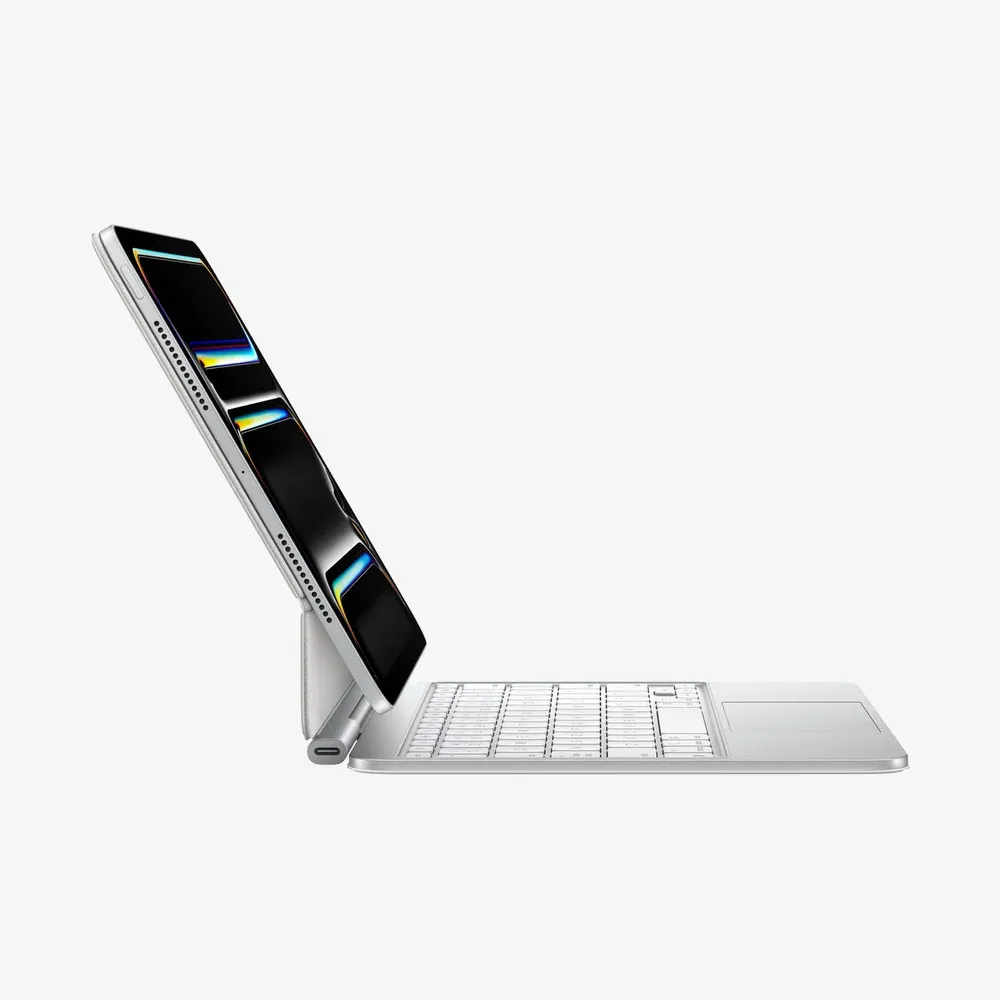 Noleggio operativo Apple Magic Keyboard per iPad Pro 11" (M5) Layout italiano · nero o bianco per aziende